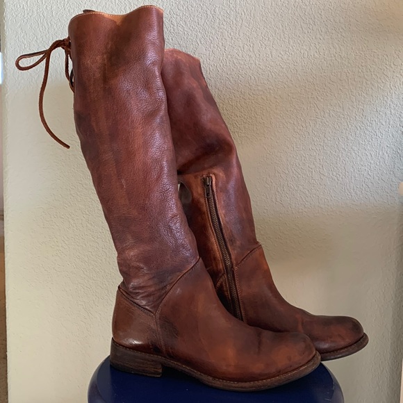 Bed Stu Shoes Bedstu Tall Leather Boots Poshmark